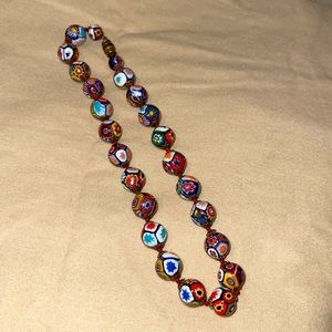 Antique vintage Venetian Murano glass necklace